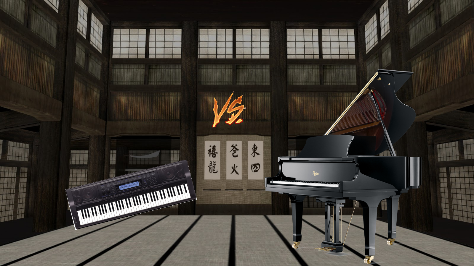 Digital vs. Acoustic pianos in the dojo